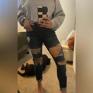 Dark jeans